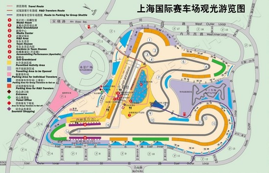 上海f1赛道建成